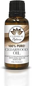 Ethereal Nature 100% Pure Oil, Cedar, 1.01 Fluid Ounce