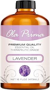 Ola Prima Oils 16oz - Lavender Essential Oil - 16 Fluid Ounces