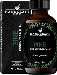 Handcraft Pine Essential Oil - 100% Pure and Natural - Premium Therapeutic Grade Essential Oil for Diffuser and Aromatherapy – 1 Fl Oz