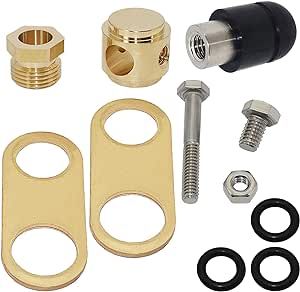 1 Set 850Sb Yard Water Hydrant Repair Kit 9401324, 8 Pieces Repair Parts and Plunger for 800Sb, 4800 Hydrants